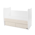 Letto per bambini MATRIX NEW white+light oak /letto per adolescenti/